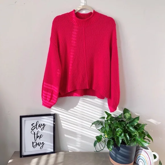 BP Balloon Sleeve Sweater - Picture 2 of 15